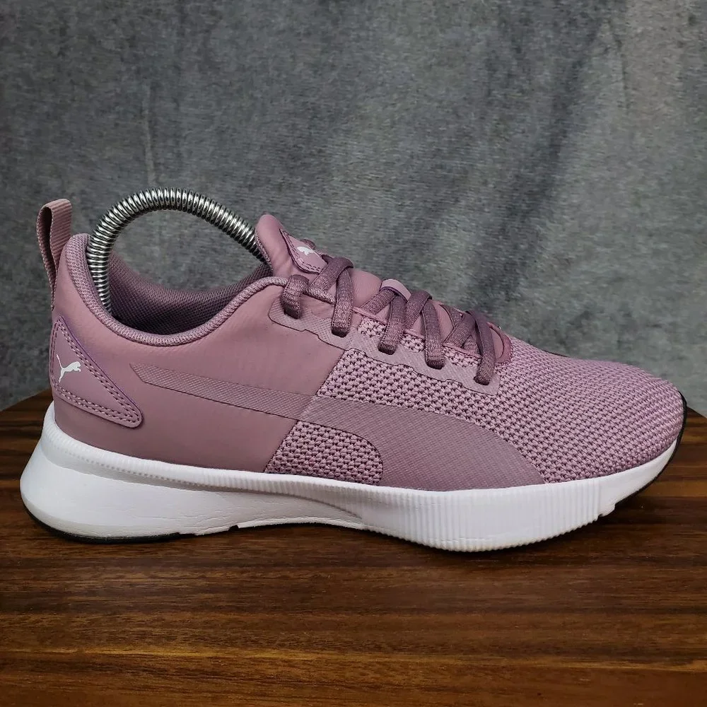 Puma Shoes Men's 6.5 Purple Flyer Runner Athletic Low Top Running Sneakers